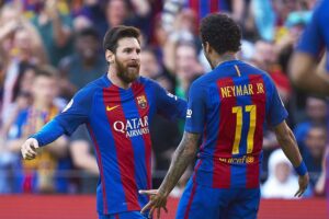 Neymar needed in baarcelona Messi Neymar