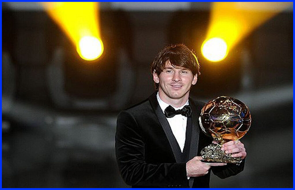 Lionel Messi Ballon d or 2010 1