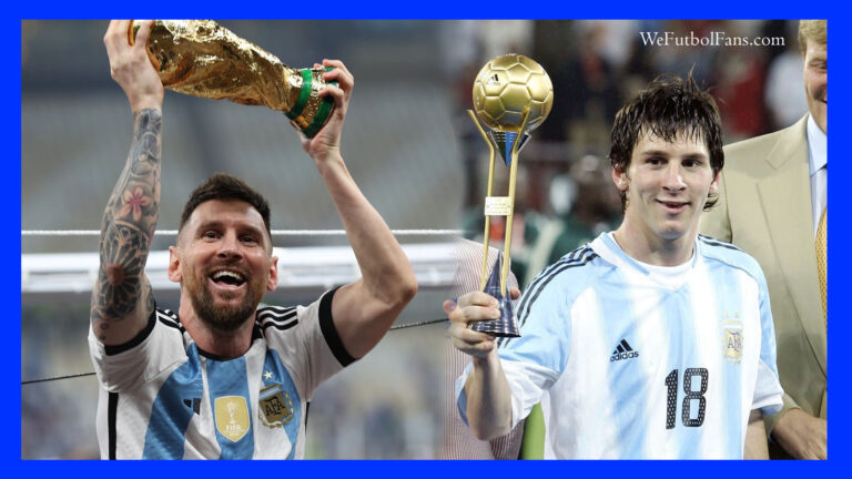 Lionel Messi 5 Prestigious Trophies with Argentina National team