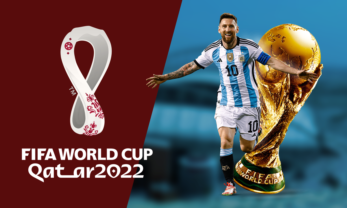 messi world cup trophy