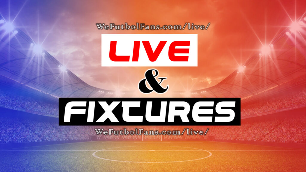 live and fixtures of football match