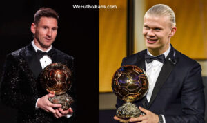 messi haaland ballon d or