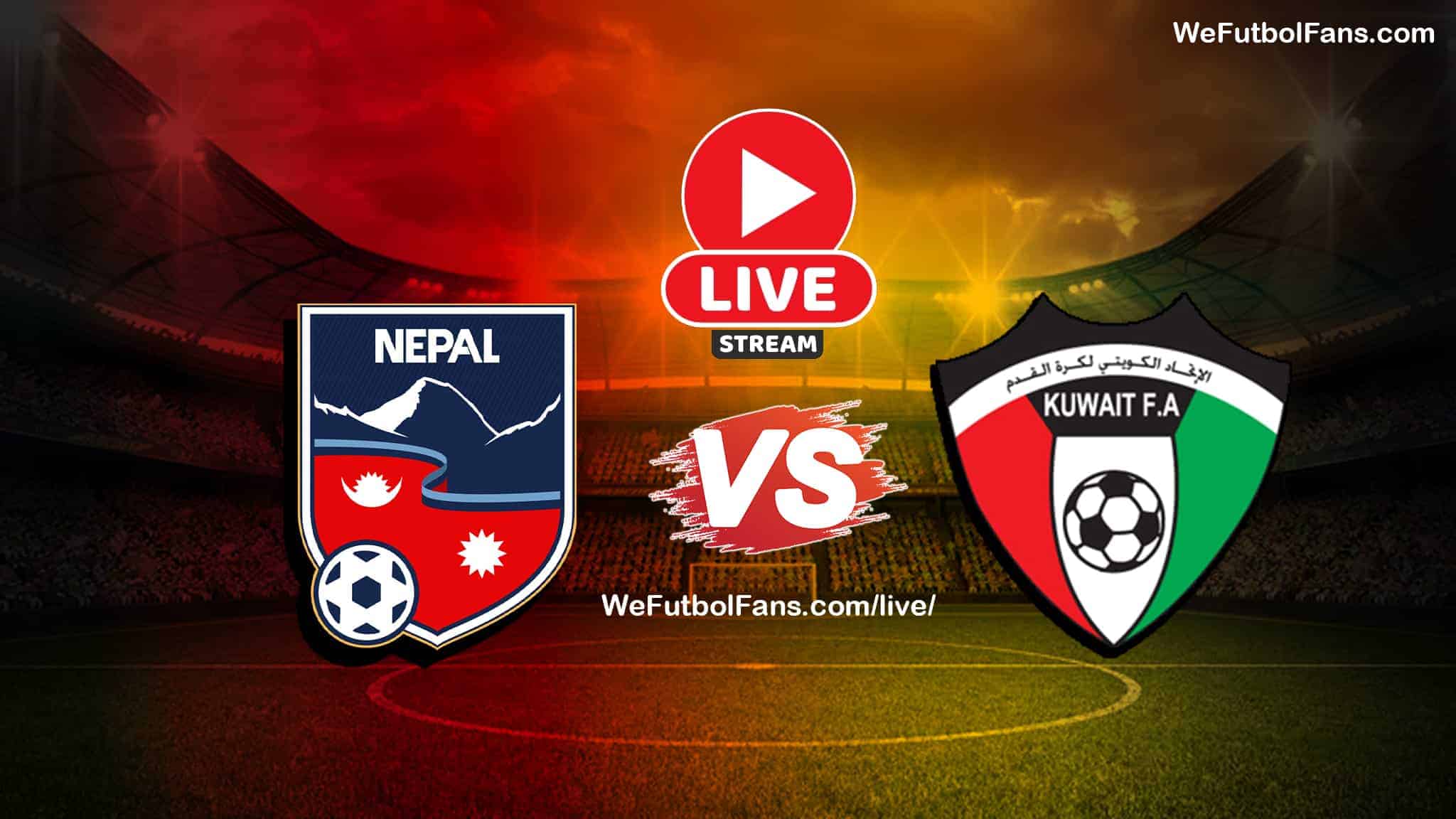 nepal vs kuwait live kuwait vs nepal live saff