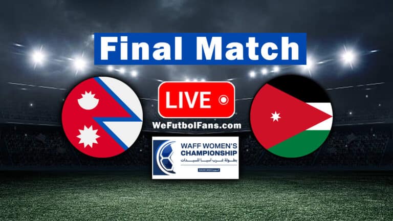 Final: Nepal vs Jordan Live and Match Details – WAFF 2024