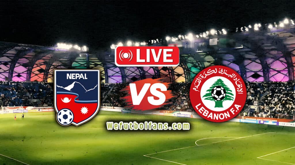 nepal vs lebanon live football match