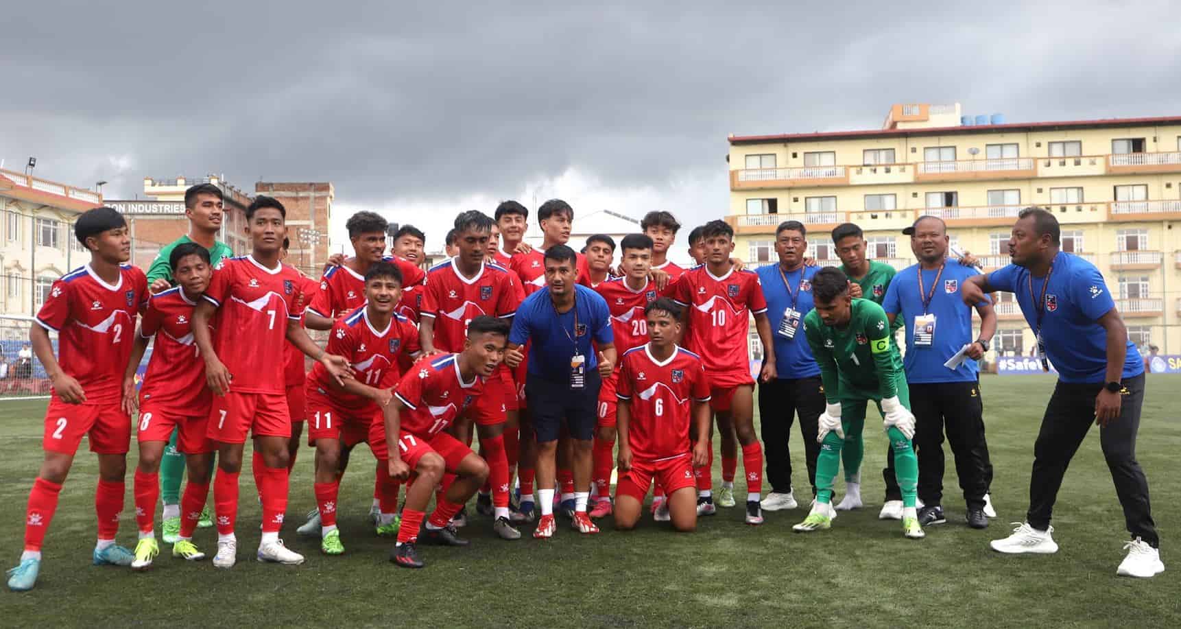 u20 saff championship final nepal 2024